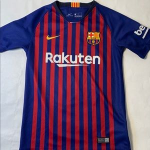 Nike 2018 Team Barcelona Jersey MESSI